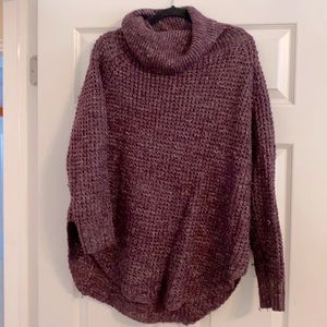 Free People Mauve Crowl neck sweater
